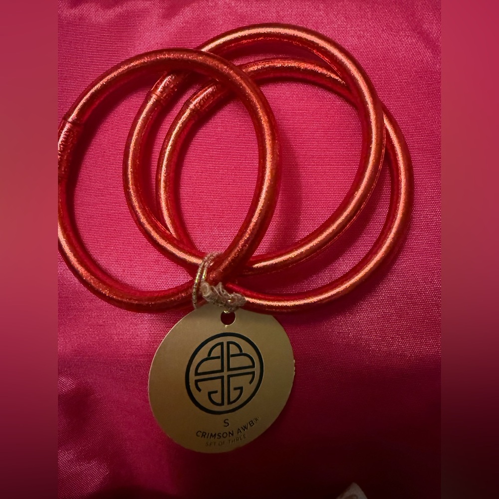 Crimson All Weather Bangles